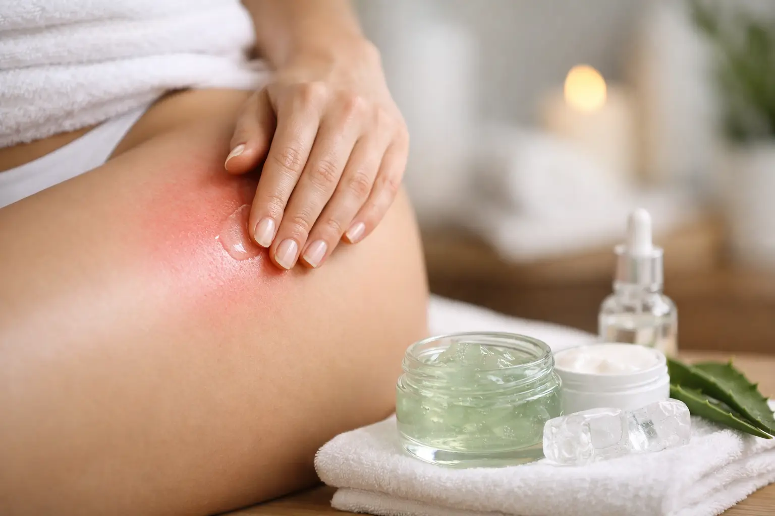 After Waxing Redness Relief That Works
